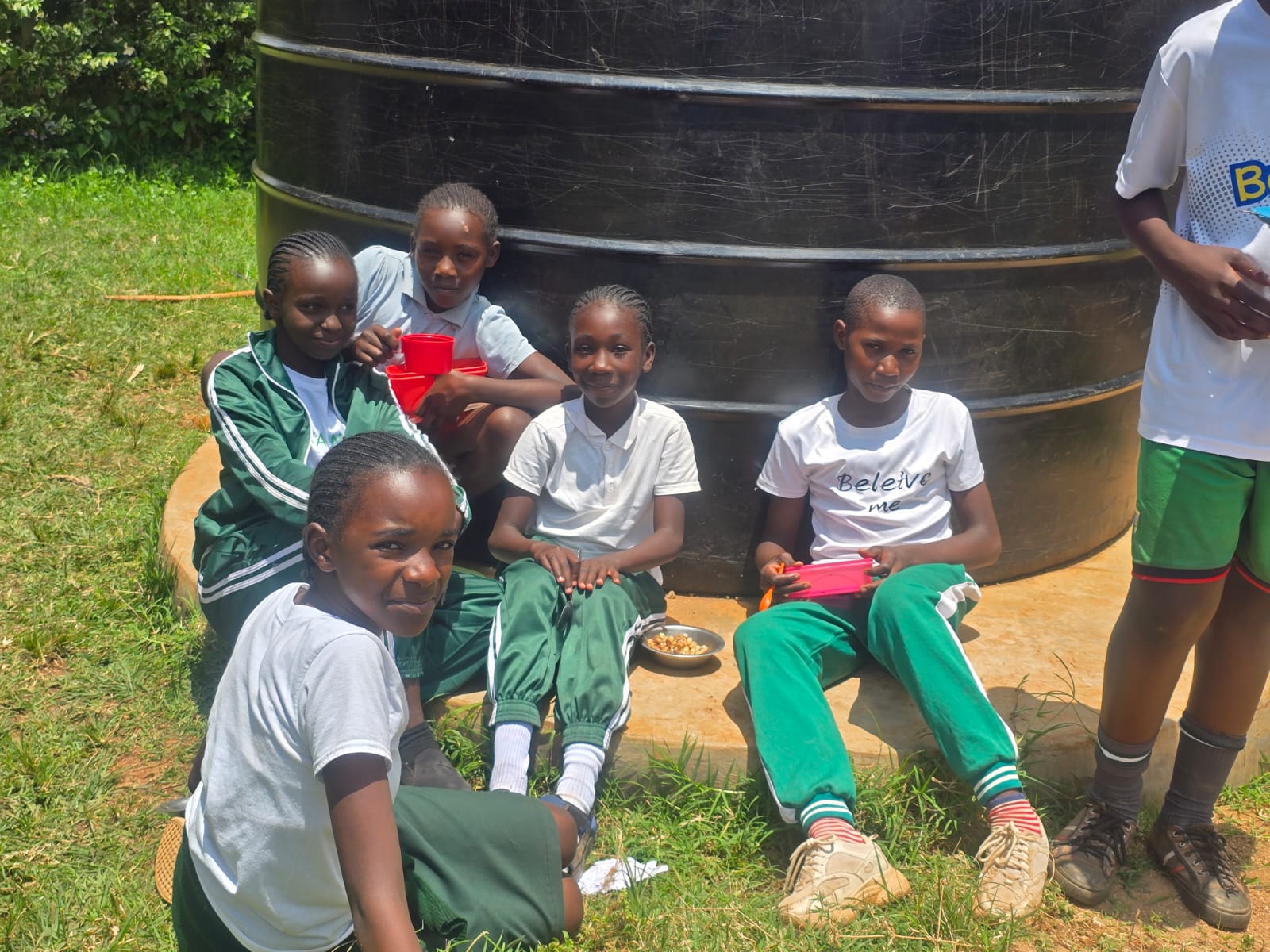 Schulkinder der Mahanga Primary School, Vihiga County, Kenia
